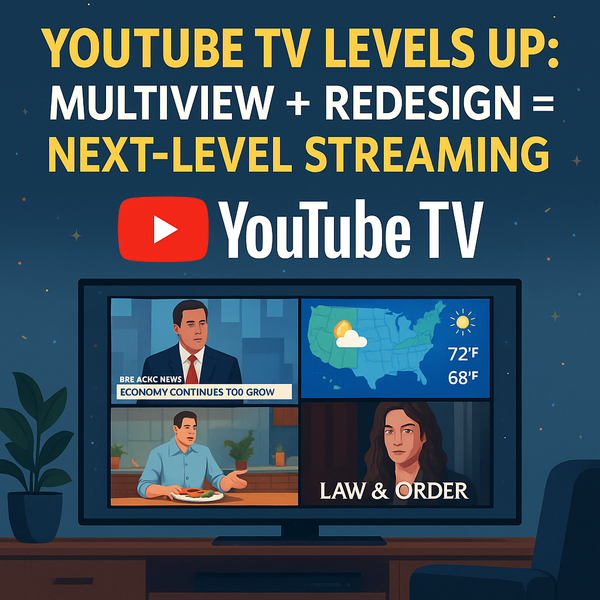 YouTube TV Levels Up: Multiview, Redesign, and More Exciting Updates on the Way