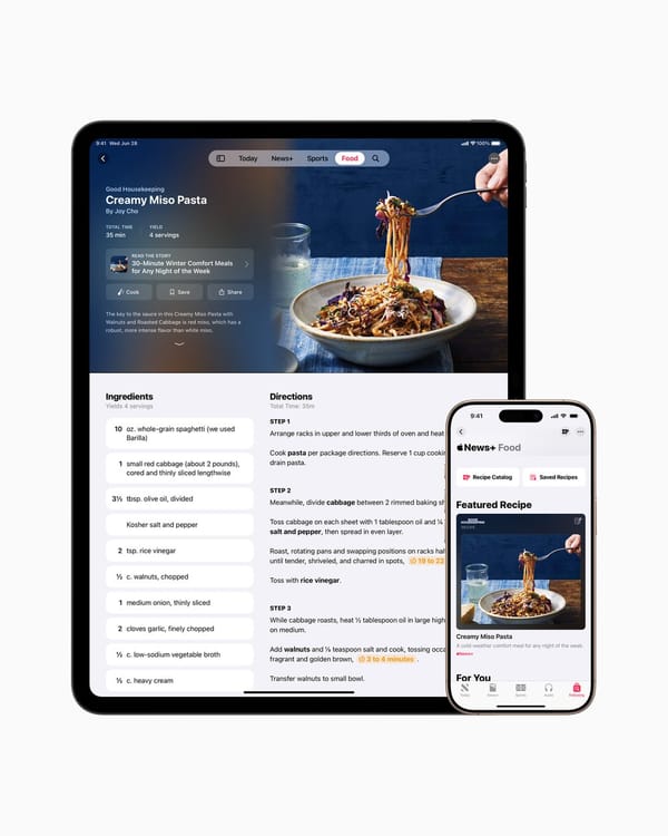 Apple News+ Food: A Fresh Take on Recipes and Culinary Content in iOS 18.4