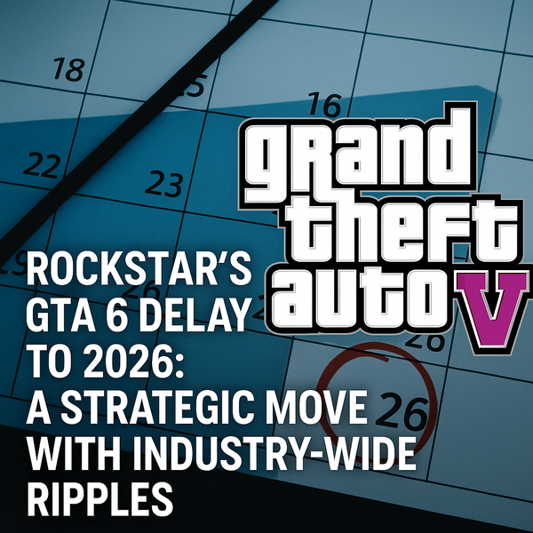 Rockstar’s GTA 6 Delay to 2026: A Strategic Move with Industry-Wide Ripples